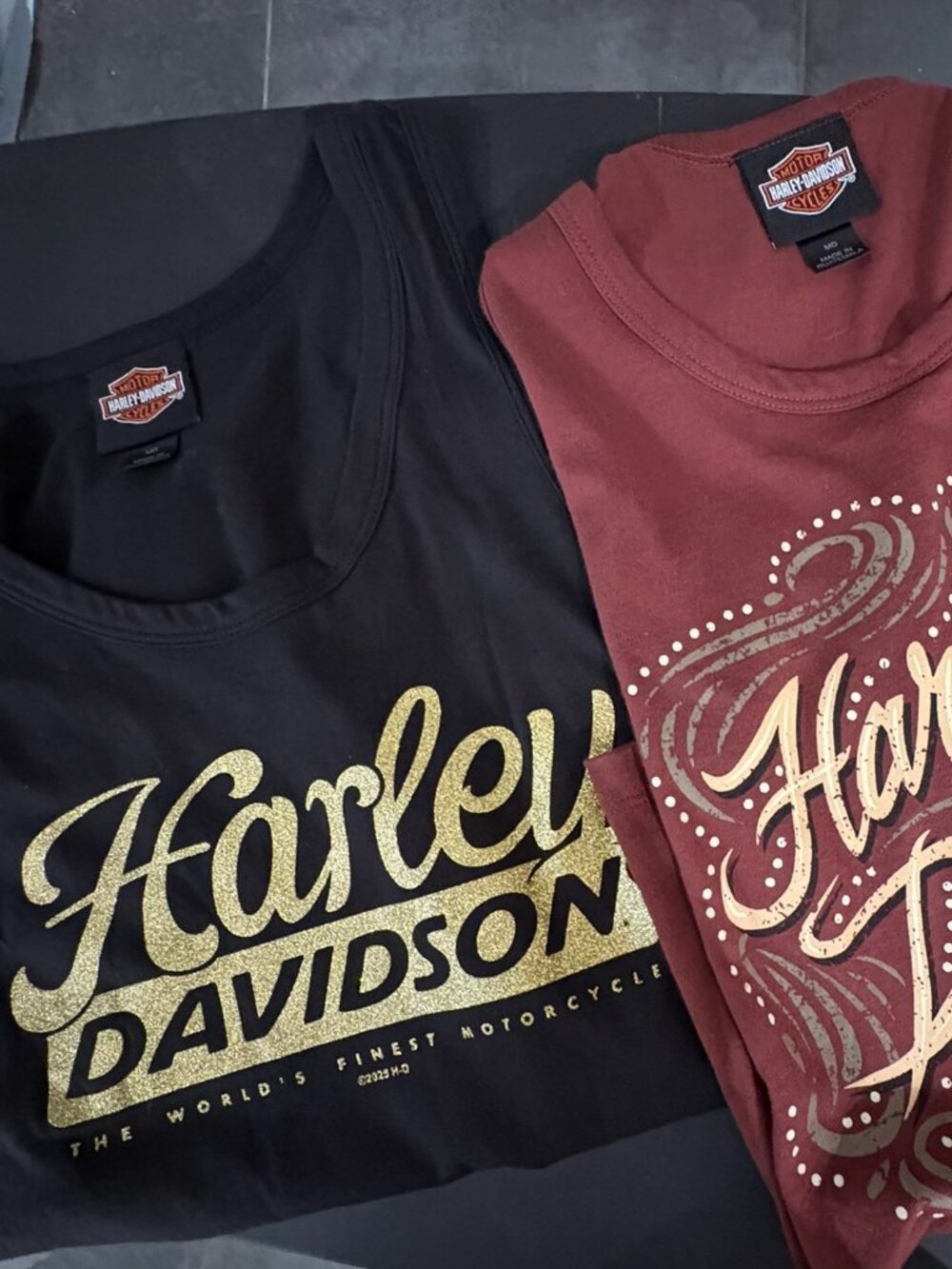 HARLEY DAVIDSON LADIES TANK TOPS
